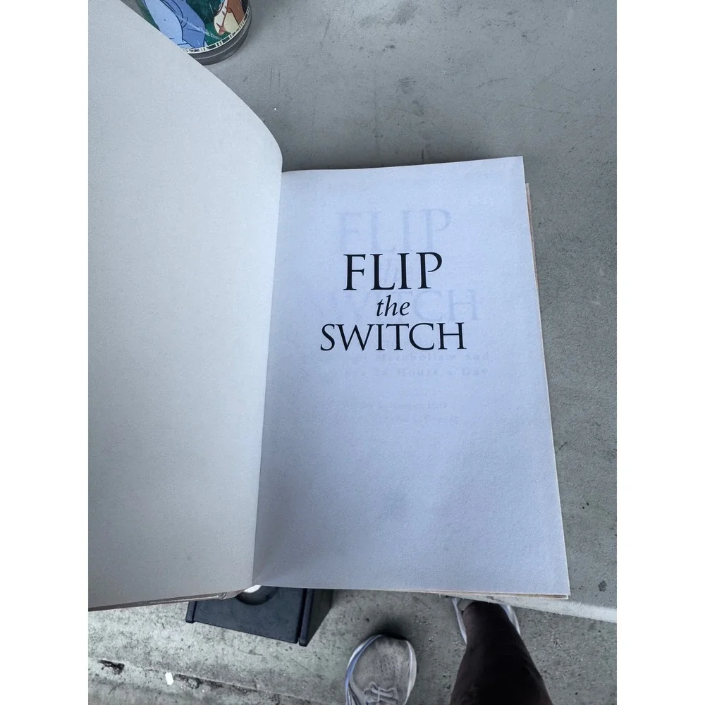 Flip the Switch Robert K Cooper PhD Metabolism Fat Burn Diet Recipes Book